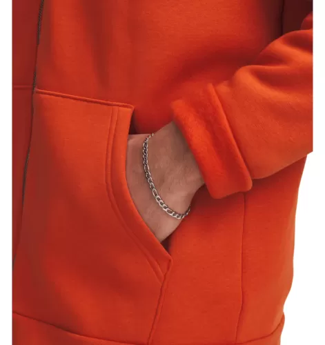 Under Armour Icon Fleece Fz Hood - surplus orange