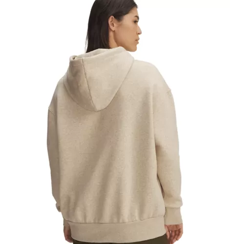 Under Armour Icon Fleece Os Hoodie - city khaki light heather