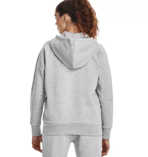 Under Armour Rival Fleece Fz Hoodie - mod gray light heather