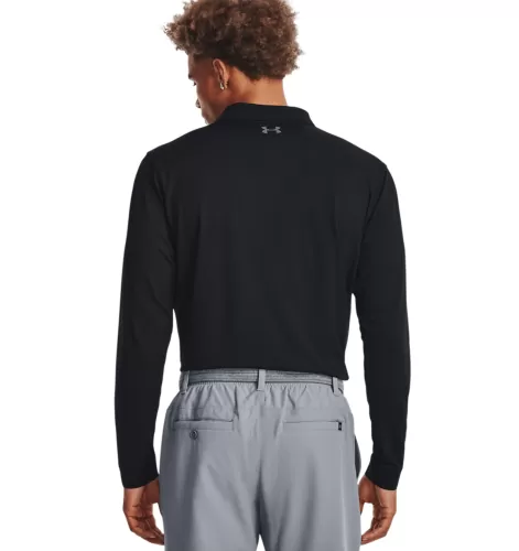 Under Armour Performance 3.0 Ls Polo - black