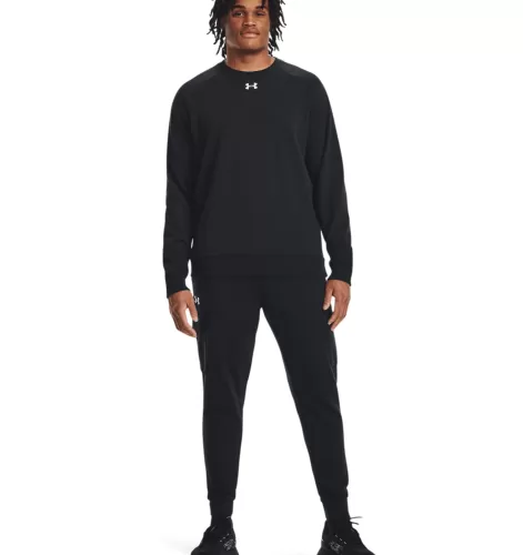 Under Armour Rival Fleece Crew - black