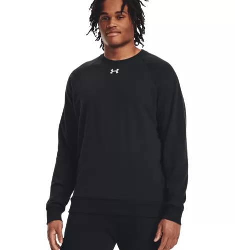 Under Armour Rival Fleece Crew - black