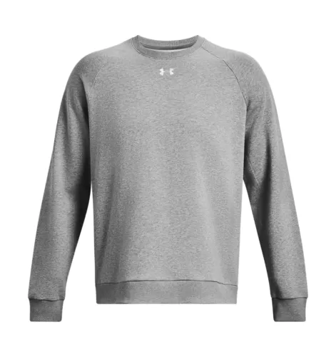 Under Armour Rival Fleece Crew - castlerock light heather