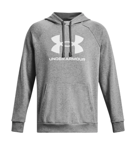 Under Armour Rival Fleece Logo Hd - castlerock light heather
