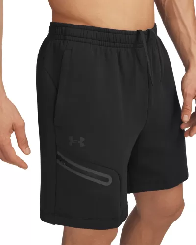 Under Armour Unstoppable Flc Shorts - black