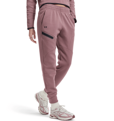 Preview: Under Armour Unstoppable Flc Jogger - maroon mist