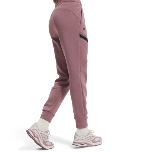 Preview: Under Armour Unstoppable Flc Jogger - maroon mist