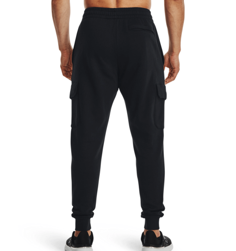Preview: Under Armour Rival Fleece Cargo Jogger - black