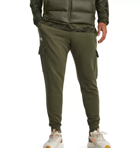 Under Armour Rival Fleece Cargo Jogger - marine od green