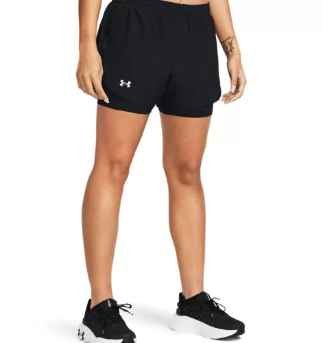 Under Armour Fly By 2-In-1 Shorts - black