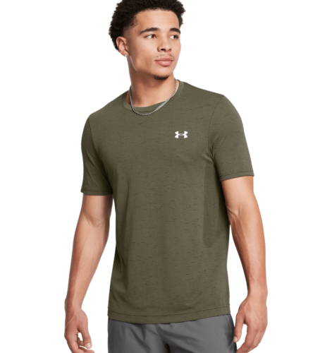 Preview: Under Armour Vanish Seamless Ss - marine od green 
