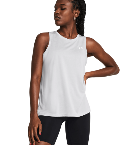 Preview: Under Armour Tech Tank Twist - halo gray