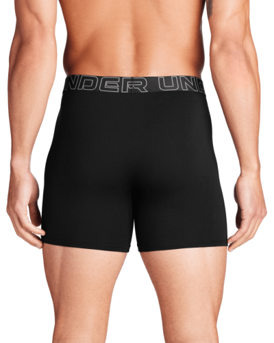 Preview: Under Armour Perf Cotton - Solid 6In 3Pk - black
