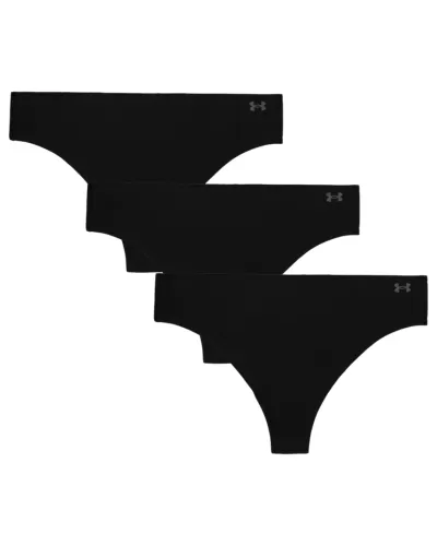 Under Armour Pure Stretch Ns Thong-3Pk - black