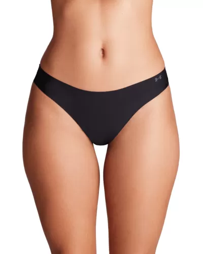 Under Armour Pure Stretch Ns Thong-3Pk - black