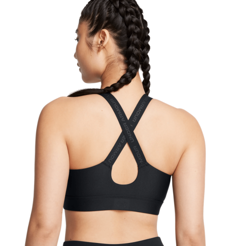 Preview: Under Armour Infinity High Zip 2.0 Bra - black 