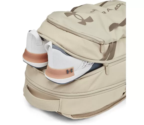 Under Armour Hustle 6.0 Backpack - khaki base