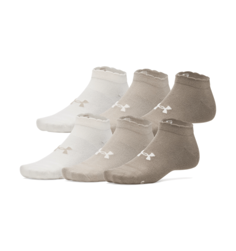 Preview: Under Armour Unisex Essential 6Pk Low - taupe dusk