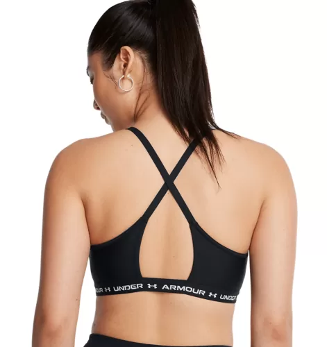 Under Armour Crossback Low Bra - black 