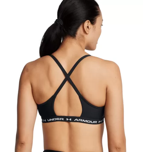 Under Armour Crossback Low Bra - black 