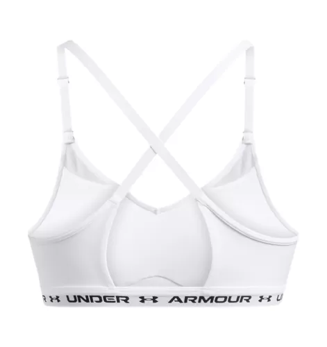 Under Armour Crossback Low Bra - white
