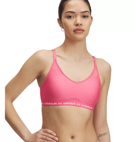 Under Armour Crossback Low Bra - super pink