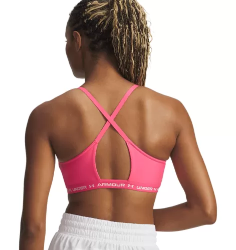 Under Armour Crossback Low Bra - super pink