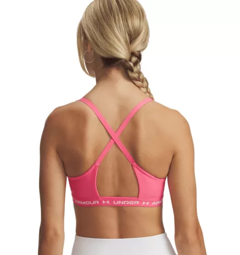 Under Armour Crossback Low Bra - super pink