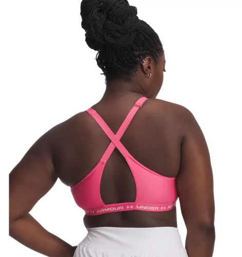 Under Armour Crossback Low Bra - super pink