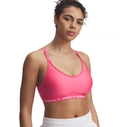 Under Armour Crossback Low Bra - super pink
