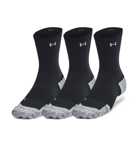 Preview: Under Armour Velociti Run Cush 3P Crew - black