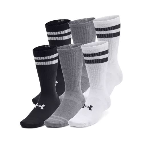 Under Armour Essential 6Pk Crew - white 