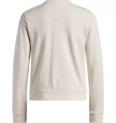 Under Armour Rival Terry Crew - oatmeal light heather