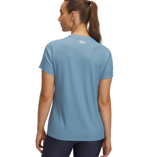 Preview: Under Armour Tech Rib Ssc - blue smoke