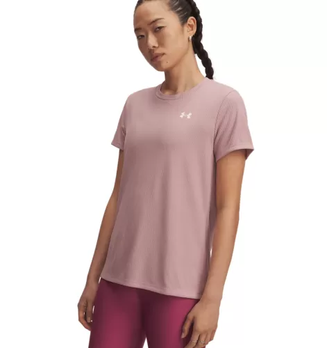 Under Armour Tech Rib Ssc - tourmaline pink