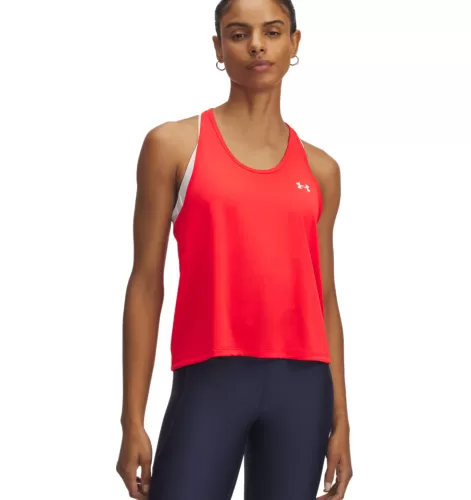 Under Armour Tech Swing Tank - racer red