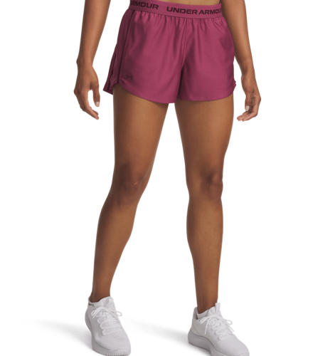Preview: Under Armour Tech Play Up Shorts - fuchsia dusk