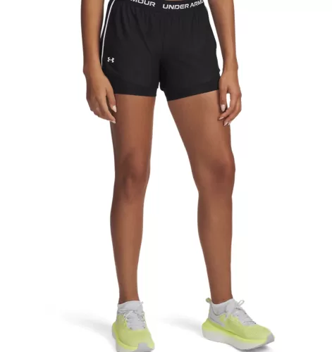 Under Armour Tech Play Up 2In1 Shorts - black