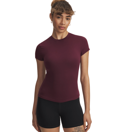 Preview: Under Armour Meridian Core Ss - dark maroon