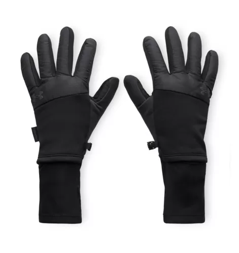 Under Armour Ms Storm Fleece Run Gloves - black
