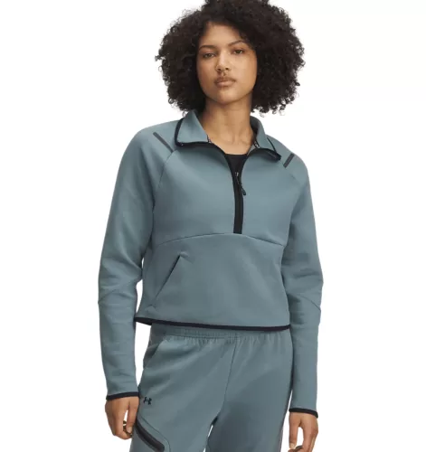 Under Armour Unstoppable Flc Hz - jasper blue
