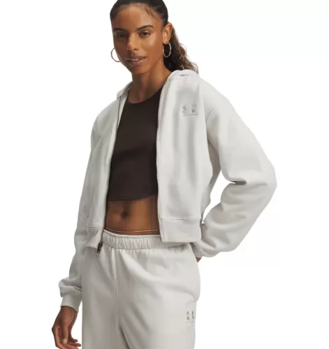 Under Armour Icon Vida Flc Hoodie - summit white