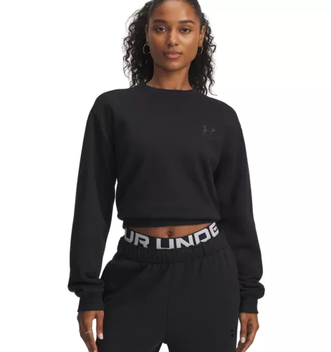 Under Armour Icon Vida Flc Crew - black
