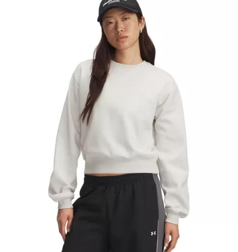 Under Armour Icon Vida Flc Crew - summit white