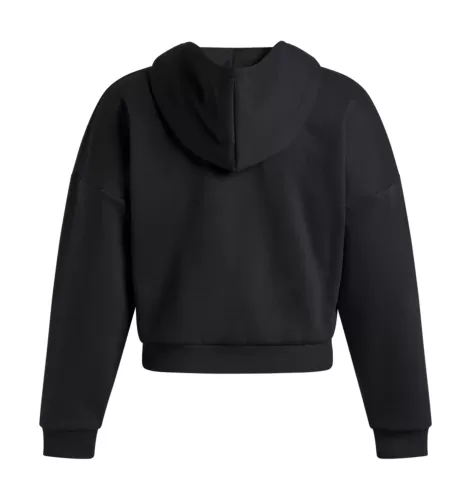 Under Armour Rival Flc Piped Hz Hoodie - black