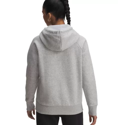 Under Armour Rival Flc Shimmer Hdy - mod gray light heather