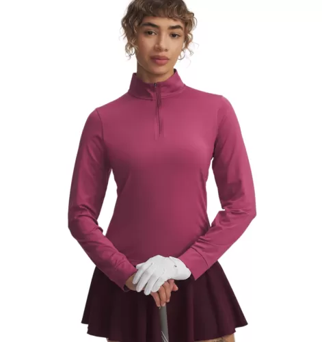 Under Armour Drive 1/4 Zip - fuchsia dusk