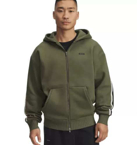 Under Armour Icon Heavy Rib Fz - marine od green