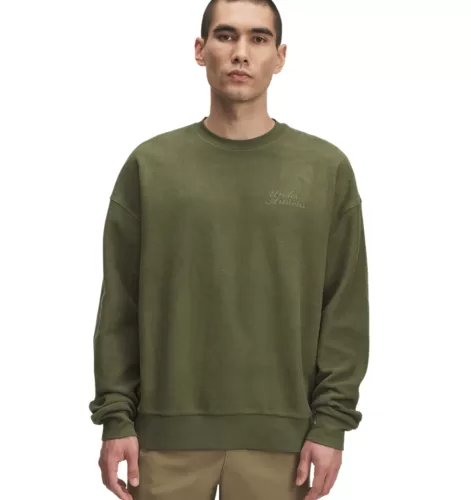 Under Armour Icon Rev Terry Crew - marine od green