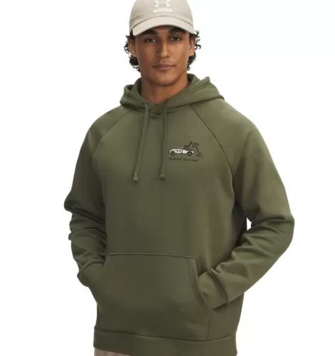 Under Armour Rival Fleece Hbr Logo Hd - marine od green